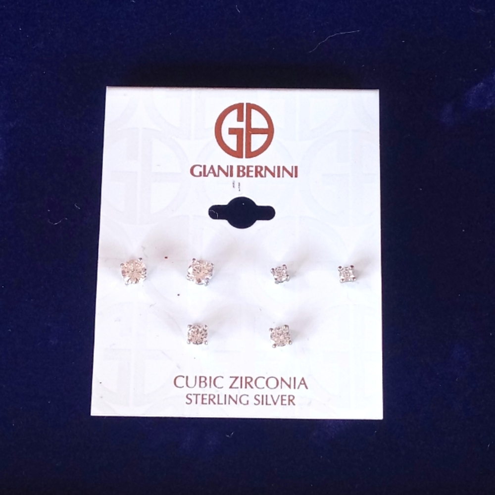 Giani Bernini sterling silver earrings